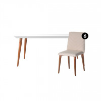 Manhattan Comfort 2-107551109251 7- Piece Utopia 70.86